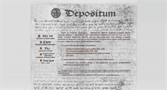 Desktop Screenshot of depositum.cz