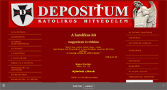 Desktop Screenshot of depositum.hu